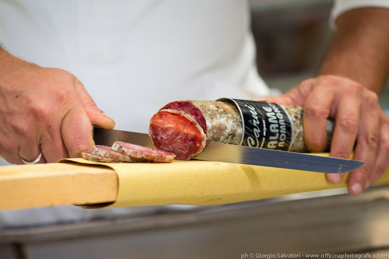 Salame di Mora Romagnola - Macelleria Marco Migani Mercato Coperto Rimini
