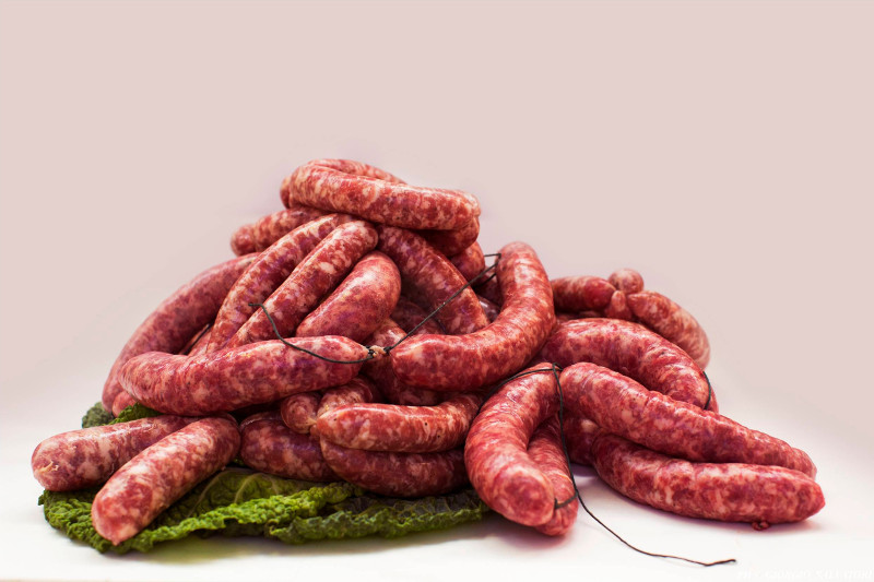 Salsicce di Mora Romagnola di "Le Carni" by Marco Migani Rimini