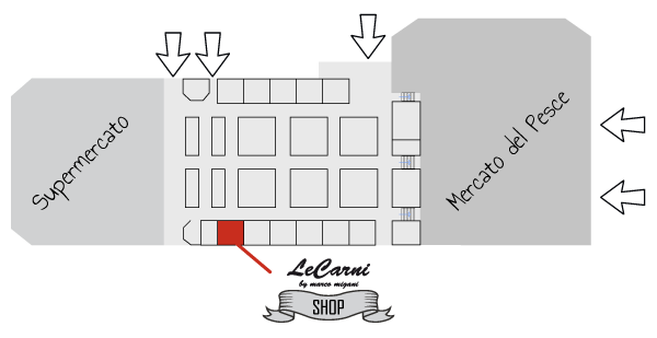 Shop Le Carni al Mercato Coperto di Rimini