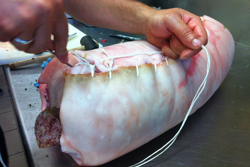 Cucitura Porchetta