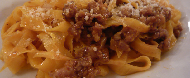 Tagliatelle al Ragù